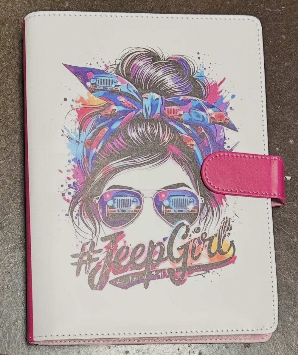 Jeep Girl A5 Binder w/ paper
